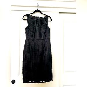 Absolutely gorgeous, black, sheath, special occasion, sleeveless dress, size 8.